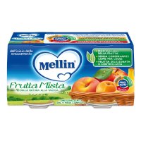 MELLIN*OM FRUTTA MIS 2X100G