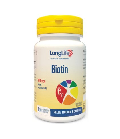 BIOTIN 100CPR 40G  LONGLIFE