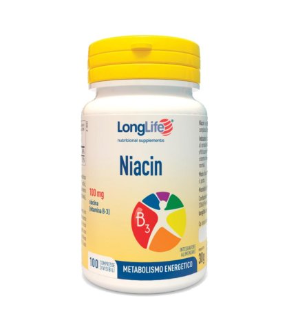 NIACIN 100MG 100TAV  LONGLIFE