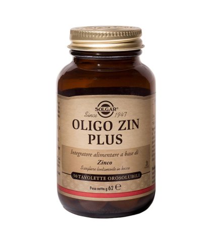 OLIGO ZIN PLUS 50 CPS SOLGAR