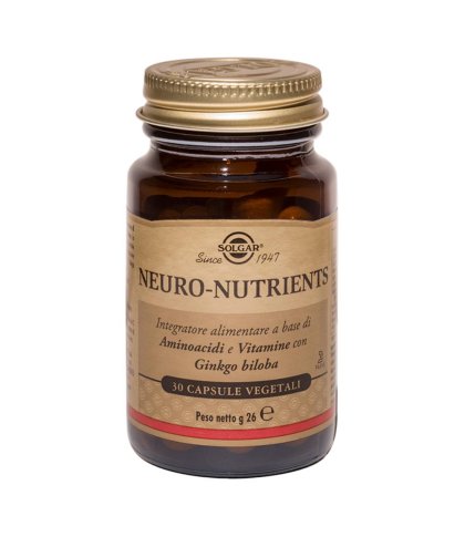 NEURO NUTRIENTS 30 CPS SOLGAR