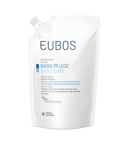 EUBOS OLIO BAGNO RICAR 400ML