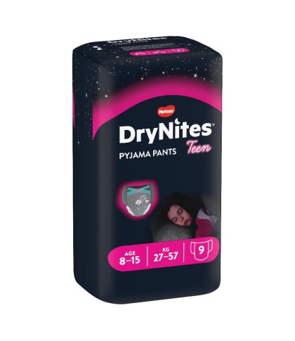 HUGGIES DRYNITES GIRL27/57K 9P