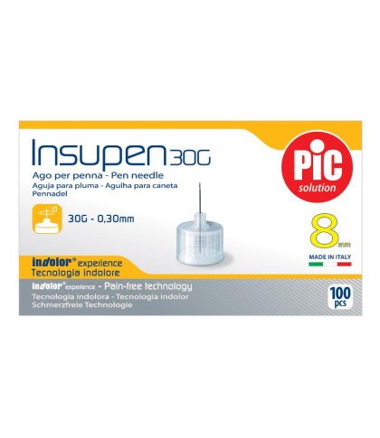 SIR PIC INSUMED 1ML G30X8MM30