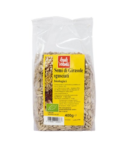 GIRASOLE SEMI SGUSCIATI 400G