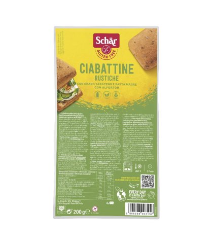 SCHAR CIABATTINE RUSTICHE 200G