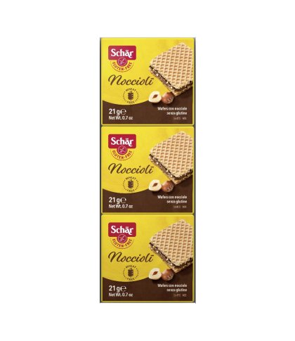 SCHAR NOCCIOLI SNACK 3X21G