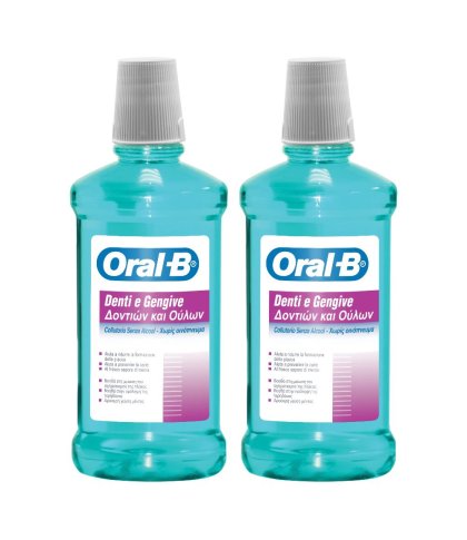 ORALB DENTI&GENGIVE 500ML 2PAC