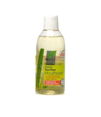 DR ORGANIC TEA TREE MOUTHWASH