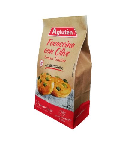 AGLUTEN FOCACCINA OLIVE 100G