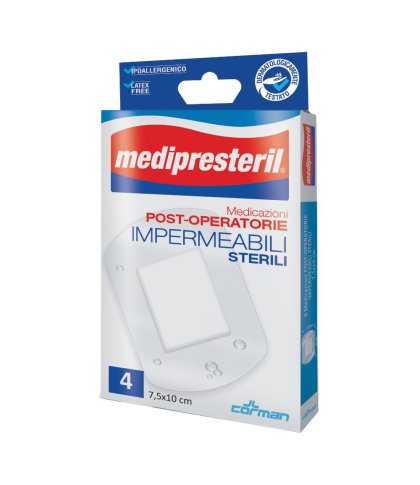 MEDIPRESTERIL P/OP IMP7,5X10 4