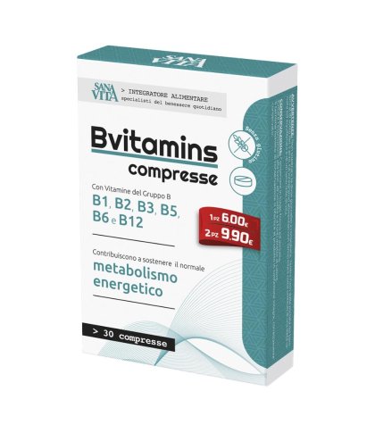 SANAVITA B-VITAMINS 30CPR