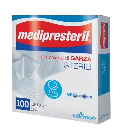 GARZA MEDIPRESTERIL 10X10 100P