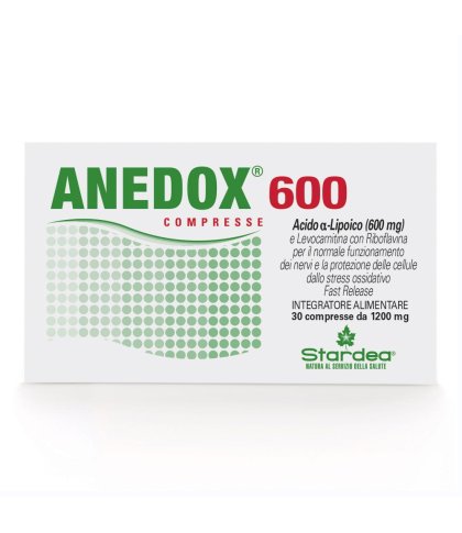 ANEDOX 600 30CPS 1200MG