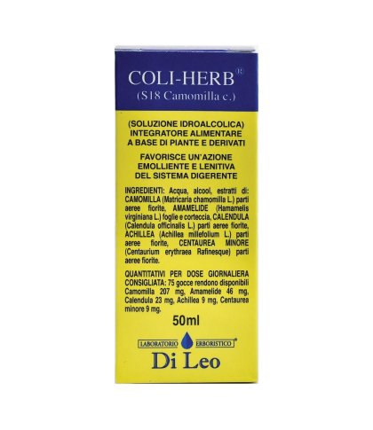 COLI HERB S18 CAMOMILLA 50ML