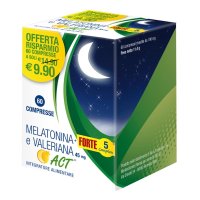 MELATONINA ACT 1MG+VAL+5C60CPR