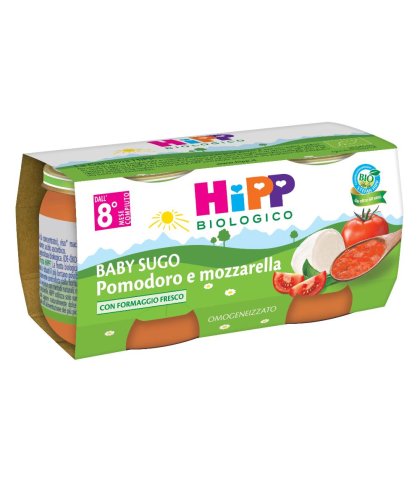 HIPP BIO SUGO POMOD/MOZZ 2X80G