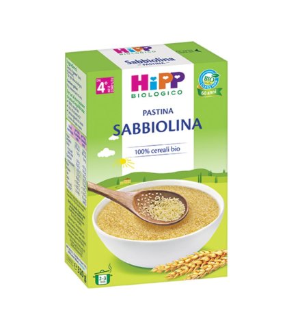 HIPP PASTINA SABBIOLINA BIO