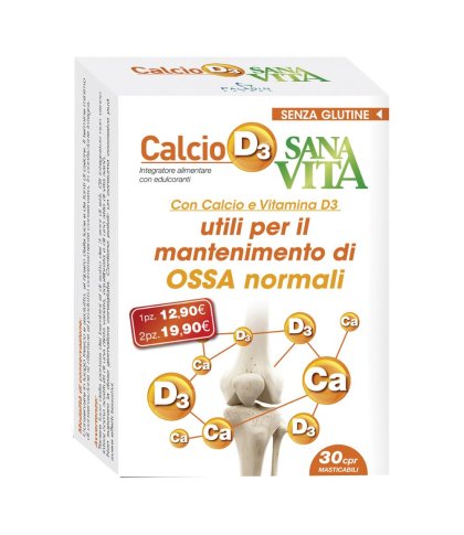 SANAVITA CALCIO VITD3 30CPR