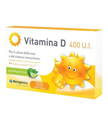 METAGENICS VITAMINA D 400 UI 84CPR