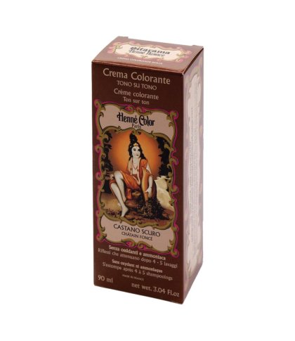 HENNE' CREMA CASTANO SCURO 90M