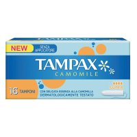 TAMPAX CAMOMILE S/APPL SUPER16