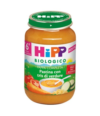 HIPP PASTINA TRIS VERDURE 190G