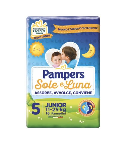 PAMPERS SOLE&LUNA FLASH J 16PZ