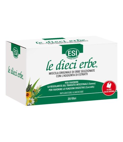 ESI LE DIECI ERBE TISANA 20FIL