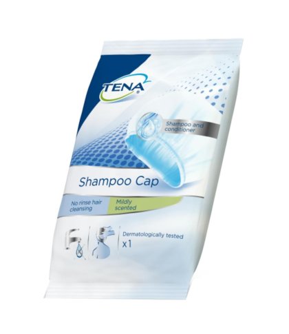 TENA SHAMPOO CAP CUFFIA UMIDIF