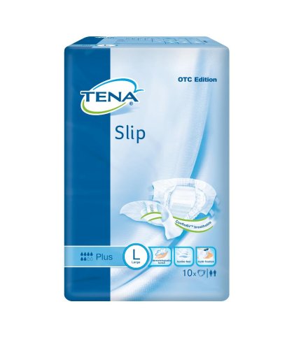 TENA SLIP PLUS PANN L 10PZ