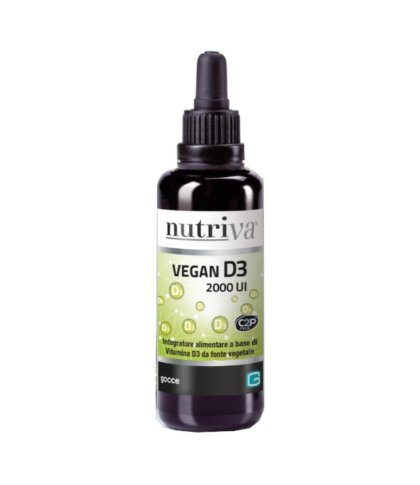 NUTRIVA VEGAN D3 GOCCE 50ML