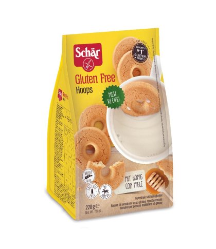 SCHAR BISCOTTI HOOPS 220G