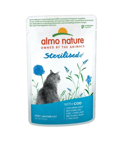 ALMO CAT STERILISED 70 GR MERL