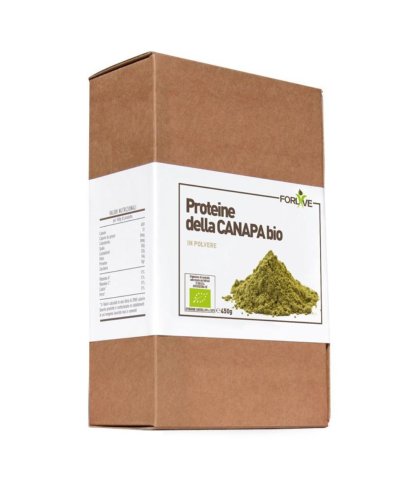 PROTEINE DELLA CANAPA BIO 450G