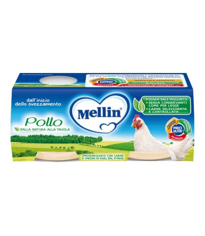 MELLIN OMOG POLLO 2X120G