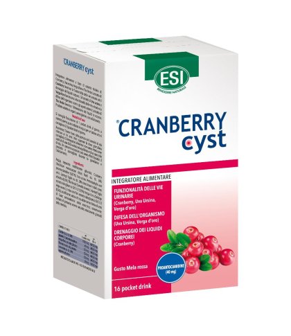 ESI CRANBERRY CYST 16POCK DRIN