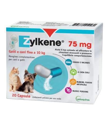 ZYLKENE CANI/GATTI 20CPS 75MG