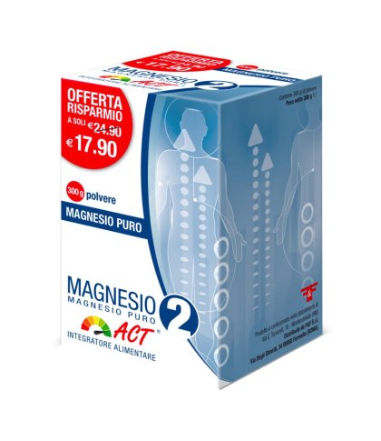 MAGNESIO 2 ACT MG PURO 300G