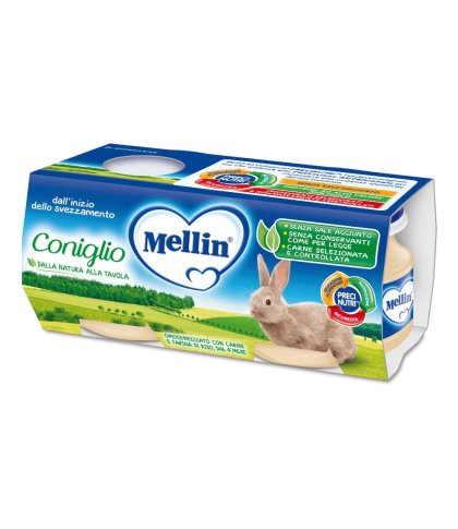 MELLIN OMOG CONIGLIO 2X80G