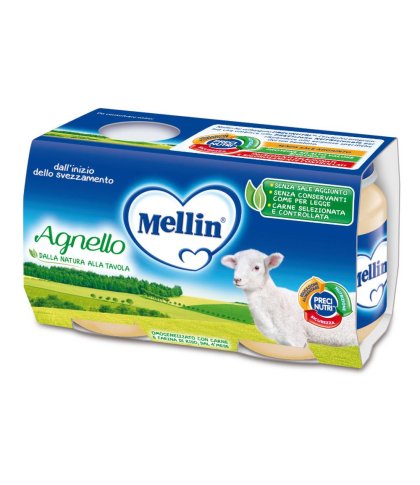 MELLIN OMOG AGNELLO 2X120G