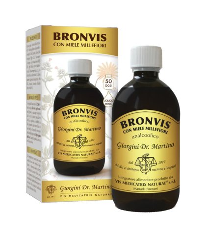 BRONVIS CON MIELE MILLEF 500ML