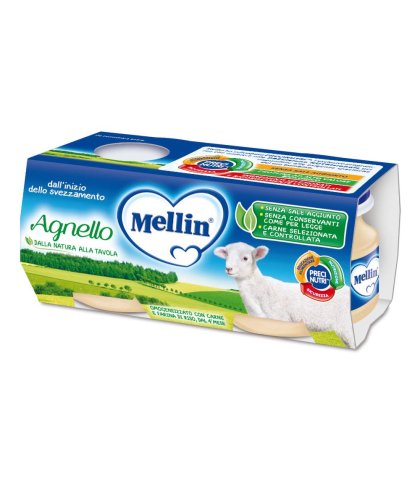 MELLIN OMOG AGNELLO 2X80G