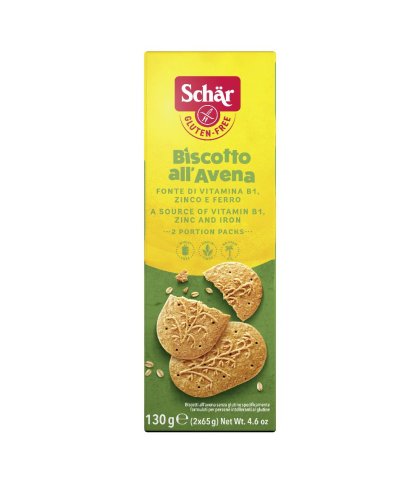 SCHAR BISCOTTI ALL'AVENA 130G