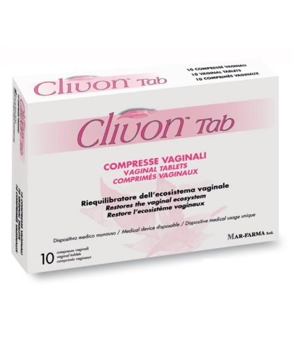 CLIVON TAB COMPRESSE VAG 10PZ