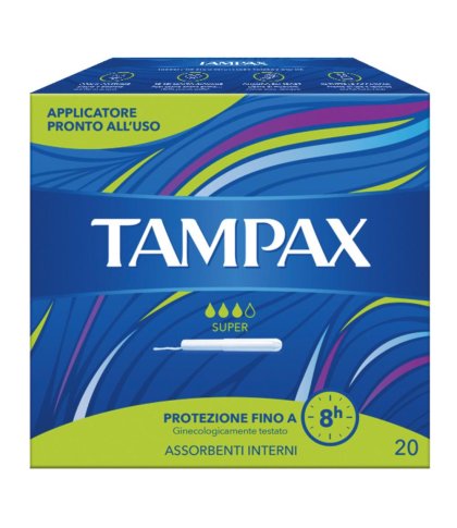 TAMPAX BLUE BOX SUPER 20PZ