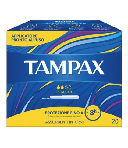 TAMPAX BLUE BOX REGULAR 20PZ