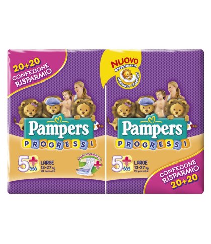 PAMPERS PROGRESSI PLAYTIM L 40