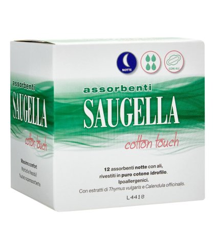 SAUGELLA ASSORBENTE NOTTE 12PZ