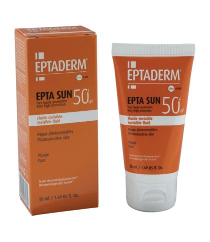 EPTA SUN 50+ FLUIDO INVISIBILE